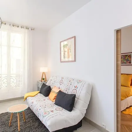 L6 2rooms 2mins Walk From Negresco & Sea Ac-wifi Apartment *